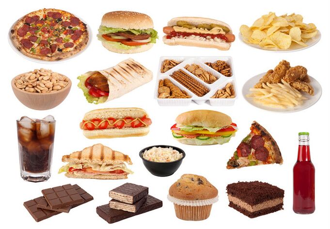 aliments nocifs pour une perte de poids rapide