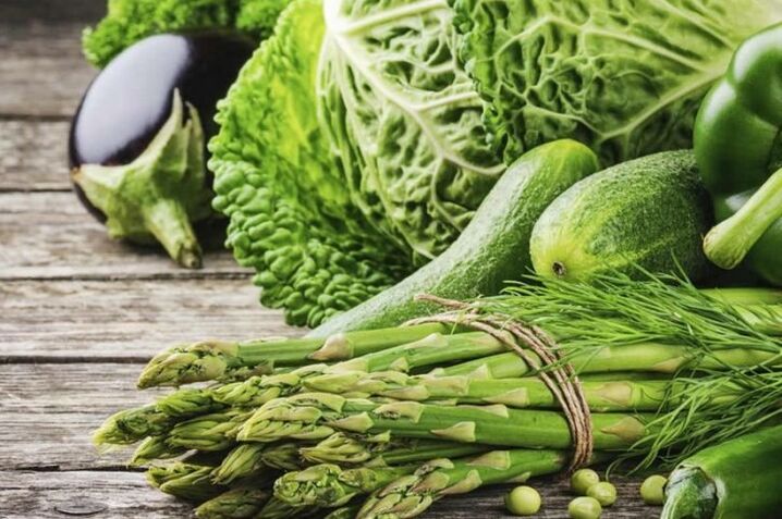 légumes verts pour un régime hypoallergénique